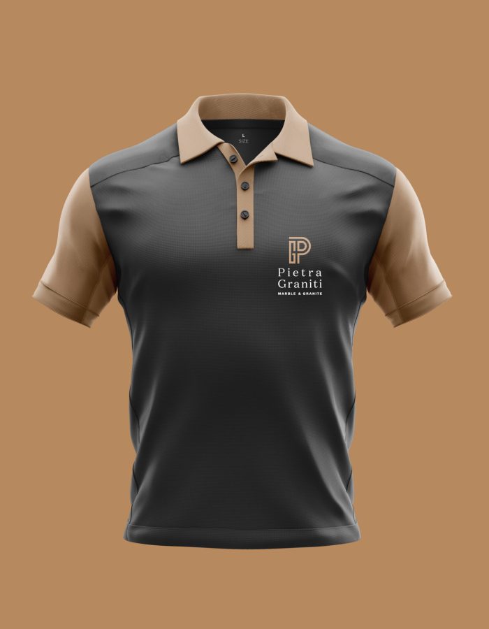 03 Collar T-Shirt Mockup