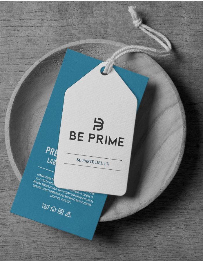 Label Tag mockup template